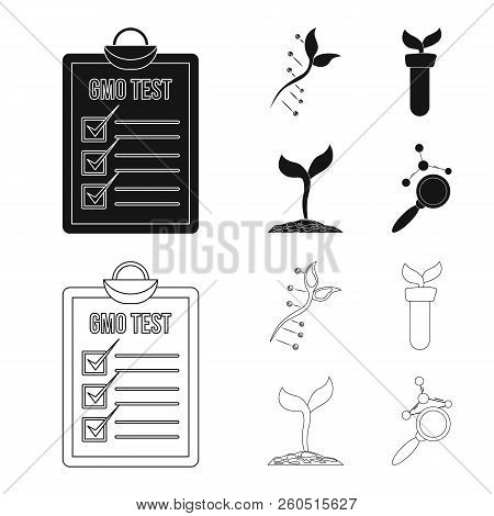 Vector Design Of  And  Symbol. Collection Of  And  Stock Vector Illustration.