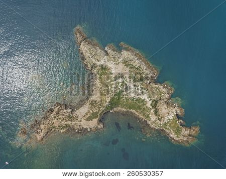 Torre Degli Appiani. Island In Punta Ala. Italy  Landscape