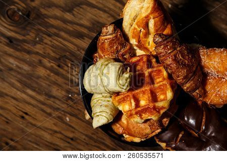 Breads And Breakfast For Health On A Table .