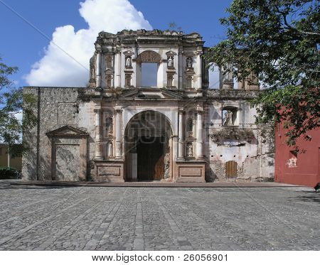  zříceniny kostela antigua
