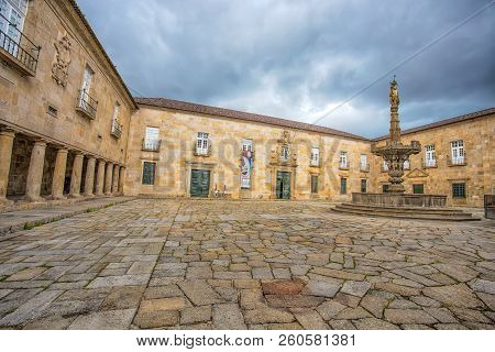 Braga, Portugal June 16, 2016 -  - Rectory Of The University Of Minho / Square/ City/ Centre, Braga 
