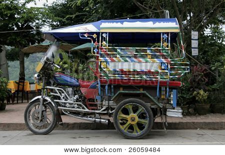 lille taxi i laos