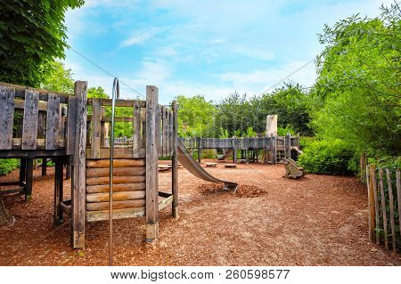 London, Uk - May 23 2018: The Diana, Princess Of Wales Memorial Playground Is A Memorial To Diana, P