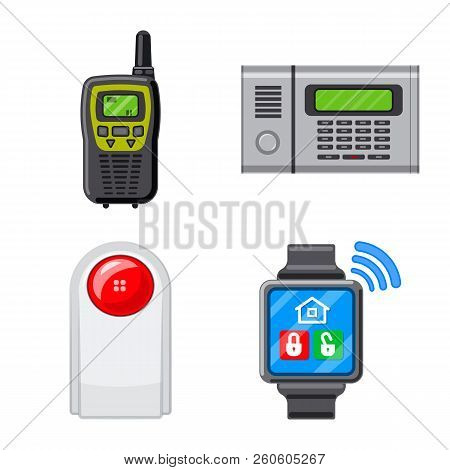 Vector Design Of Office And House Icon. Set Of Office And System Vector Icon For Stock.