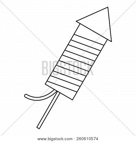 Petard Icon. Outline Illustration Of Petard Icon For Web