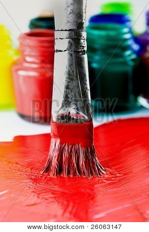  obraz czerwony