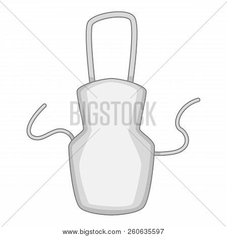 White Apron Icon. Cartoon Illustration Of White Apron Icon For Web