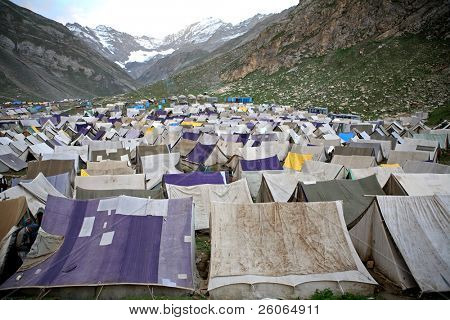 Exodus: Piligrims Lager im Himalaya