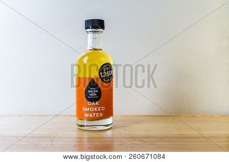 Illustrative Editorial Halen Mon Smoked Water