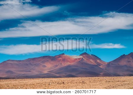 Salvador Dali Rocks at the Siloli desert in Sur Lipez province of Bolivia