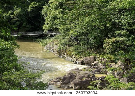 Genbi Gorge In Ichinoseki, Iwate, Japan