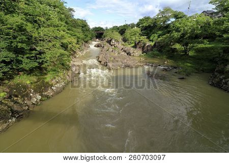 Genbi Gorge In Ichinoseki, Iwate, Japan