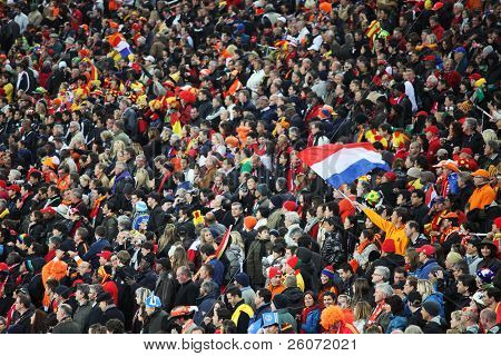 Joanesburgo - 11 de julho: Final no Estádio Soccer City: Espanha vs Holanda em 11 de julho de 2010 no Jo