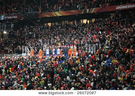 Joanesburgo - 11 de julho: Final no Estádio Soccer City: Espanha vs Holanda em 11 de julho de 2010 em Joh