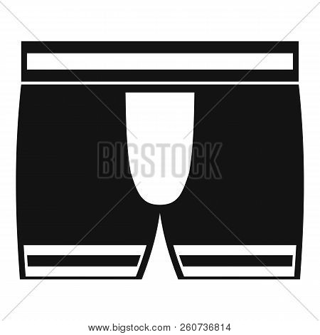 Man Boxer Briefs Icon. Simple Illustration Of Man Boxer Briefs Icon For Web