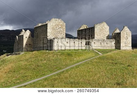 Ruthven Barracks, Kingussie, Strathspey, Scotland 
Build 1720 To Police The Highlands Against Jacobi