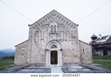 Gradac - Serbian Orthodox Medieval Monastery, Front View
