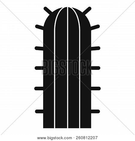 Cereus Candicans Cactus Icon. Simple Illustration Of Cereus Candicans Cactus Icon For Web