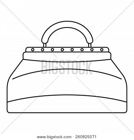 Carpetbag Icon. Outline Illustration Of Carpetbag Icon For Web