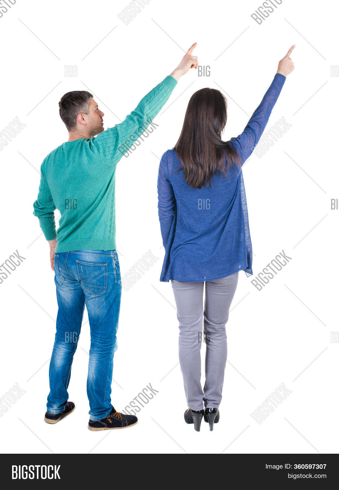 Back View Couple Image & Photo (Free Trial) | Bigstock