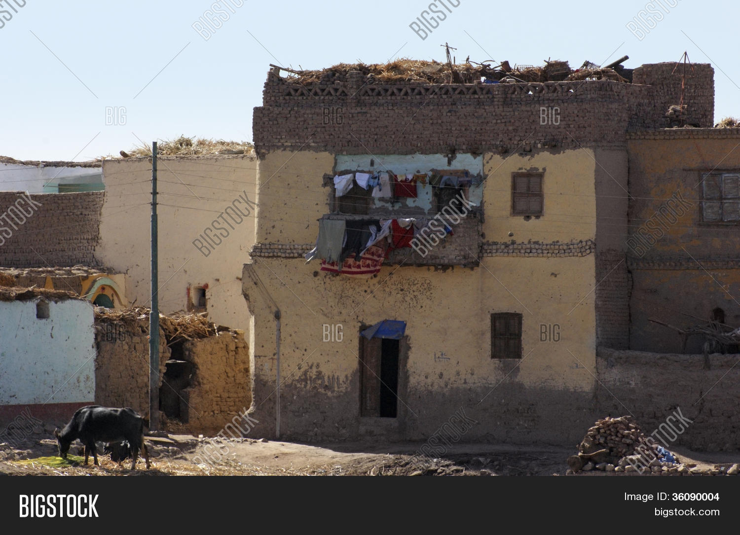 Poor House Egypt Image & Photo (Free Trial) Bigstock