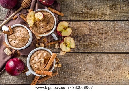 Autumn Apple Pie Mugcake