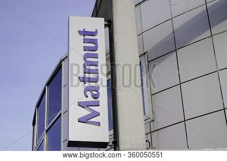 Bordeaux , Aquitaine / France - 10 28 2019 : Matmut Group Logo Sign Store Insurance Shop French Mutu
