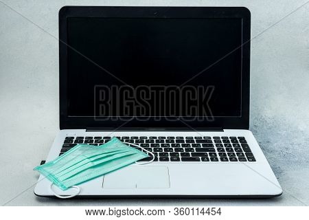 Coronavirus Epidemic Self-isolation Remote Work Protective Mask Social World Problem Covid - 19
