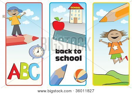 Tilbage til skolen etiketter
