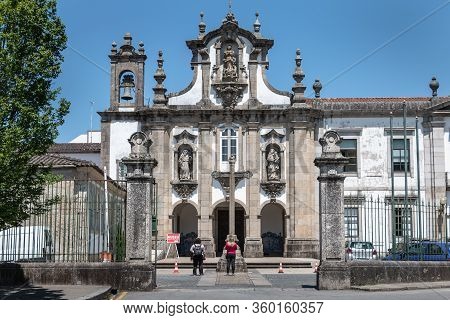 Convent Of Santo Antonio Dos Capuchos In Guimaraes, Portugal