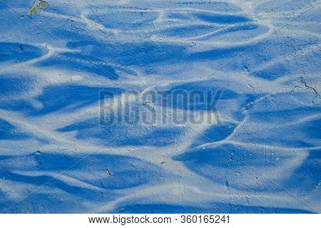Paint Wall Color Background Texture, Blue Paint