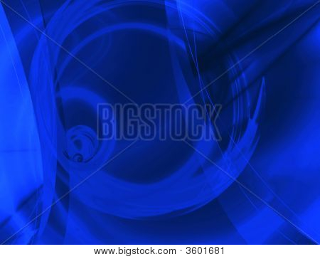 Layout astratto blu