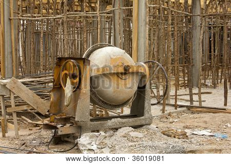 cement mixer