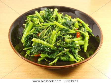 Singola porzione di verdure cinesi