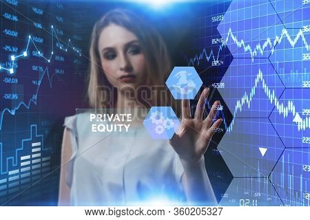 The Concept Of Business, Technology, The Internet And The Network. A Young Entrepreneur Working On A