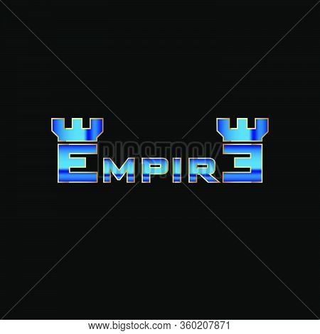 Elegant And Modern Empire Wordmark Logo Concept