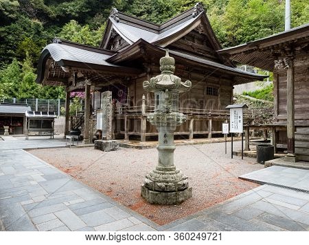 Kochi, Japan - April 6, 2018: On The Grounds Of Konomineji, Temple Number 27 Of Shikoku Pilgrimage