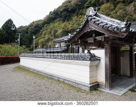 Kochi, Japan - April 6, 2018: On The Grounds Of Konomineji, Temple Number 27 Of Shikoku Pilgrimage