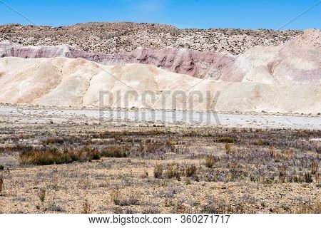 Scenic Badlands Along State Route 24 Near Caineville - Utah, Usa