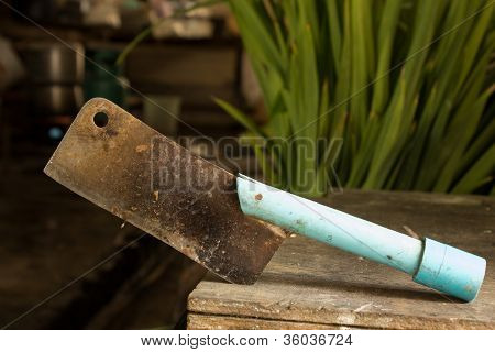 Knife Old Of Thai