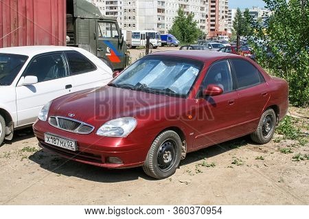 Ufa, Russia - June 21, 2008: Motor Car Daewoo Nubira In The City Street.