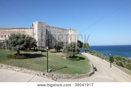 Twierdza w miejscowości Fuengirola, Spainq
