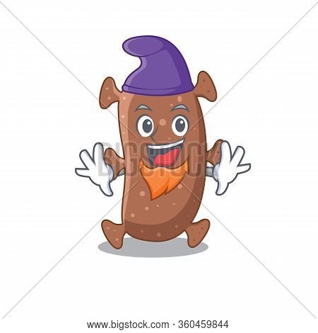 Cute Picture Of Actinomyces Israelii In Elf Cartoon Design