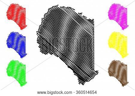 Suwannee County, Florida (u.s. County, United States Of America, Usa, U.s., Us) Map Vector Illustrat