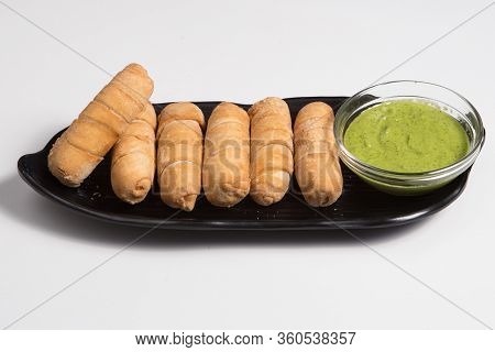 Latin-american Appetizers Called Tequenos