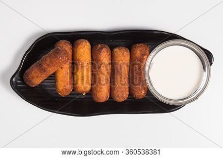 Latin-american Appetizers Called Tequenos