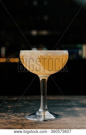 The Cocktail At The Bar Is Alcoholic, Nonalcoholic.