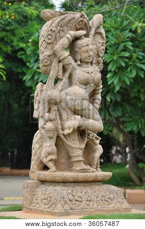 Shilparamam arts and crafts village in Hyderabad, India
