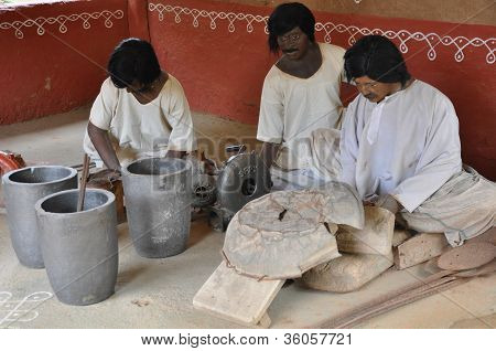 Shilparamam arts and crafts village in Hyderabad, India