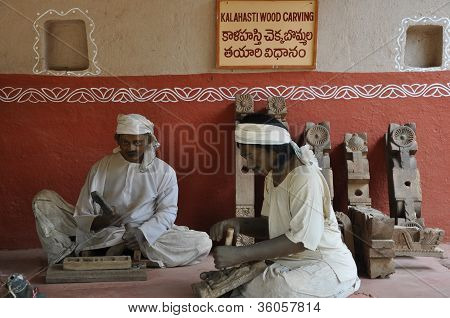 Shilparamam arts and crafts village in Hyderabad, India